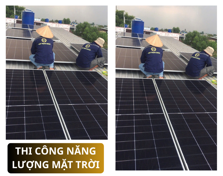 Thi công điện năng lượng mặt trời