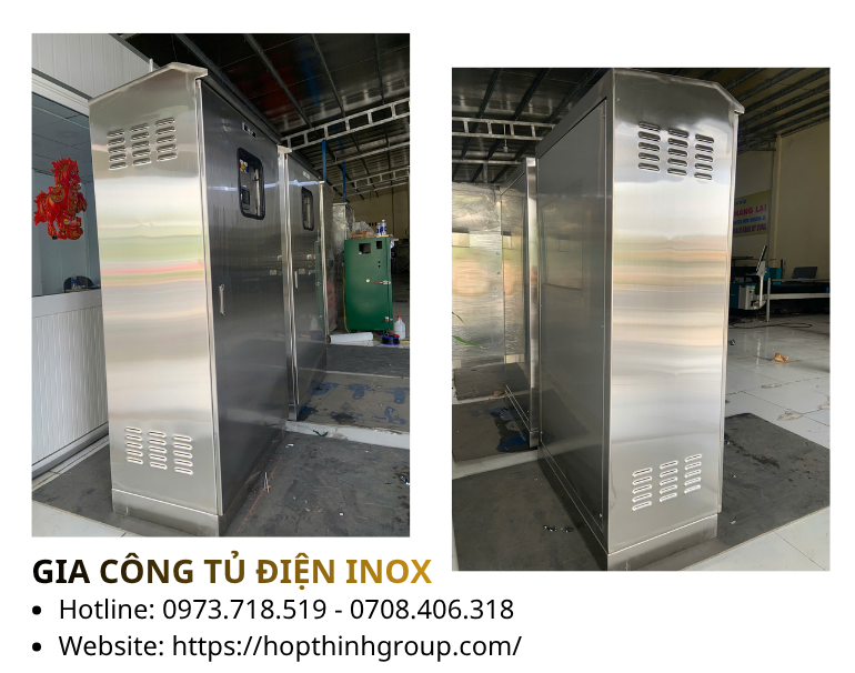 Thi Công Lắp Đặt Tủ điện inox ngoài trời